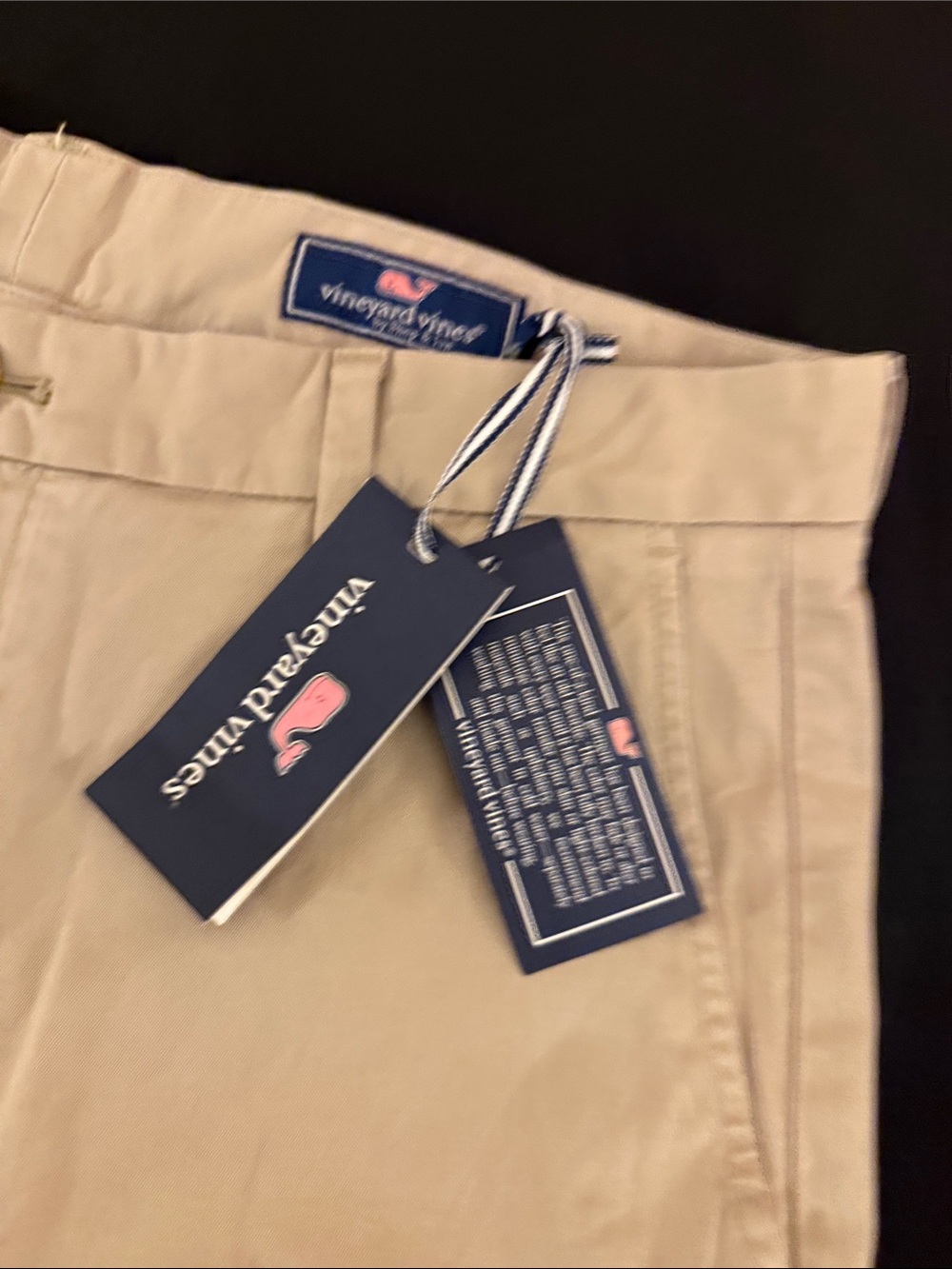 Vineyard Vines Men's Tan Chino Shorts Size 34